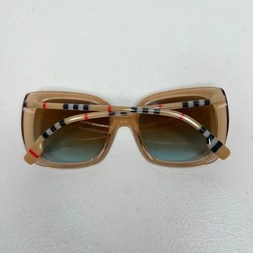 Burberry Tan Square Sunglasses